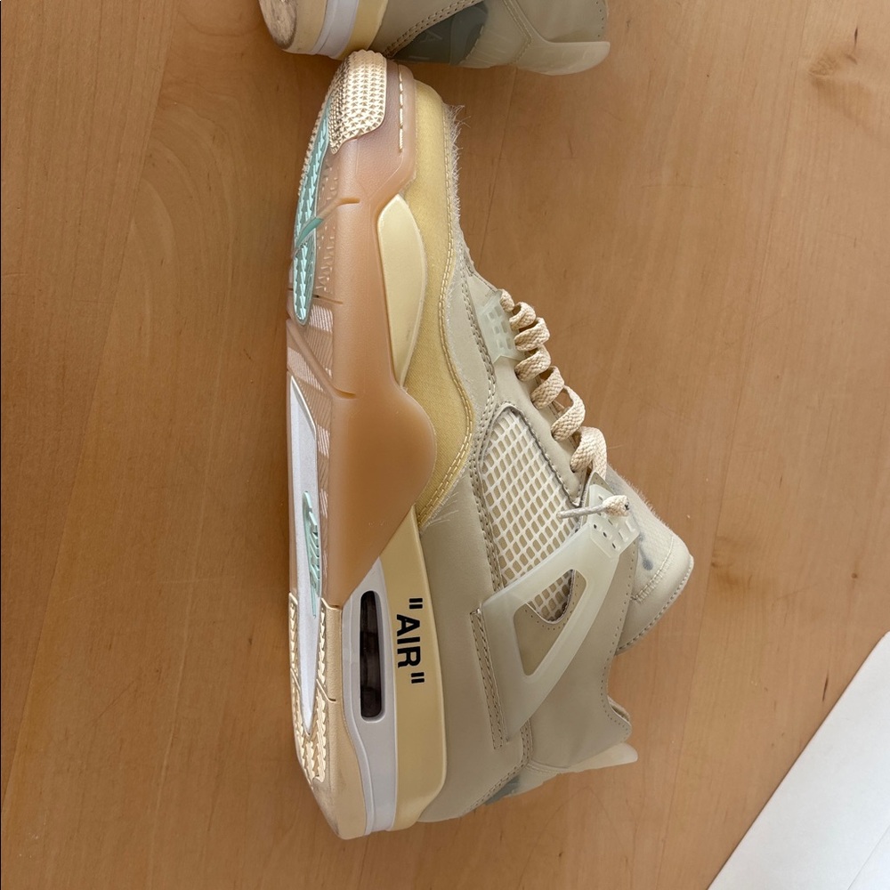 Men's Nike Sail Cream Sneakers - Picture 4 of 8